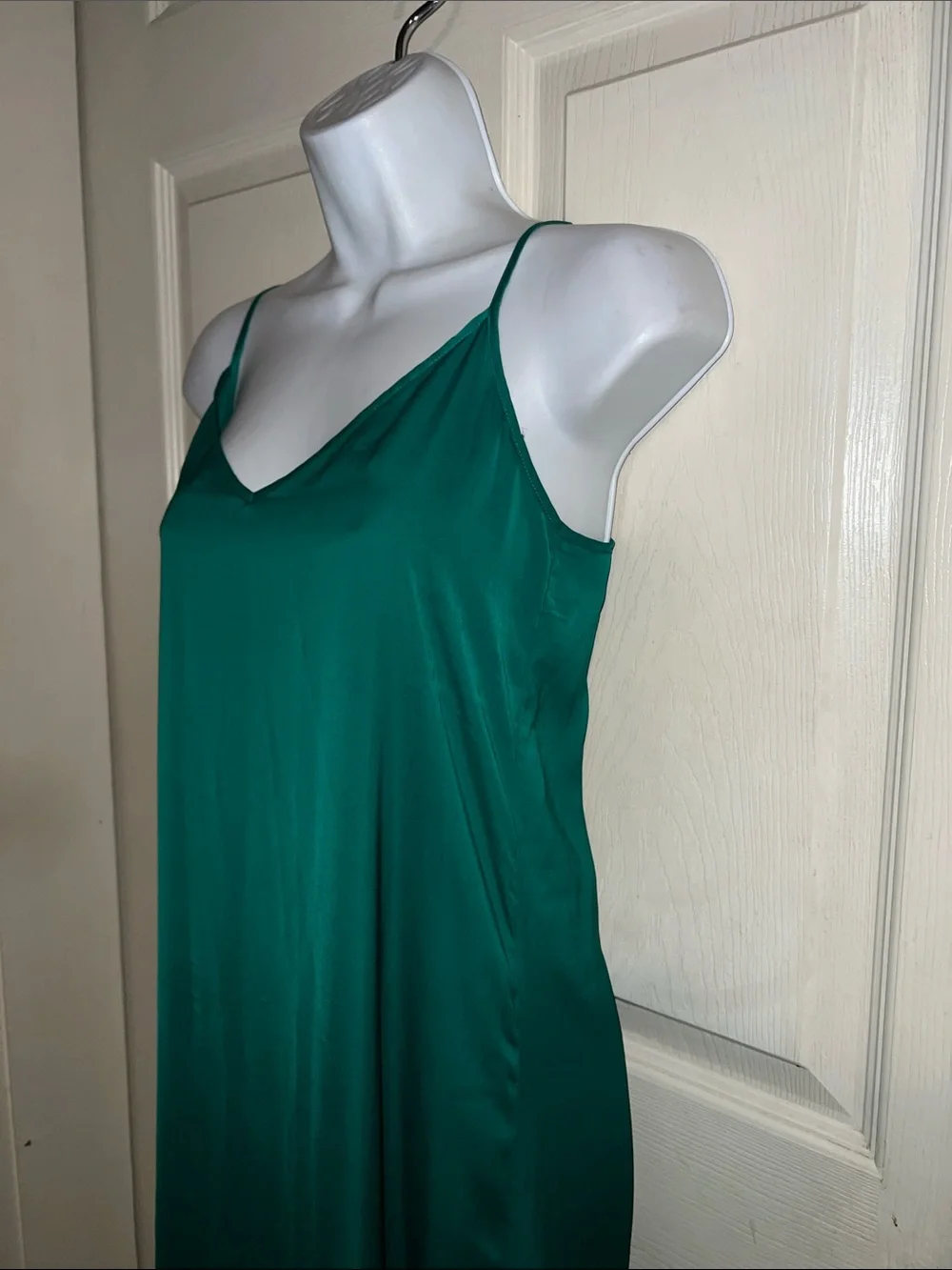 J.Crew Maxi Dress Ruffle Hem Sleeveless Green Size XS